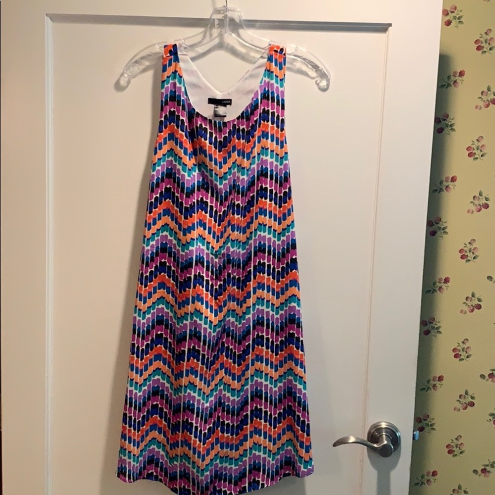 Aqua Multi-colored dress
